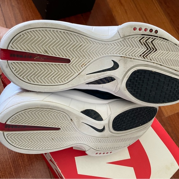 AV Nike Air Zoom Huarache 2K4 Navy White Red - Picture 7 of 7